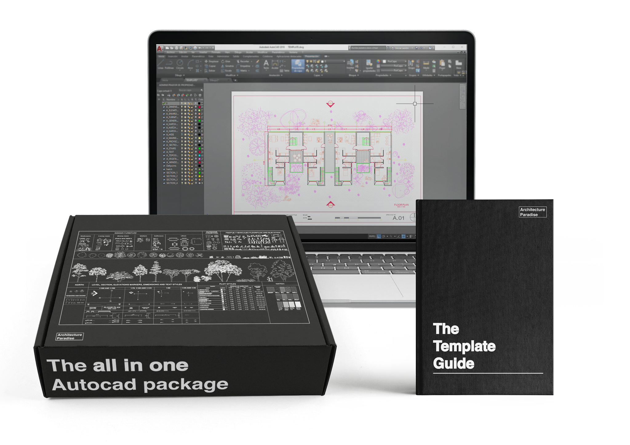 Autocad Complete Full File All-in-One Autocad Package – Architectureparadise
